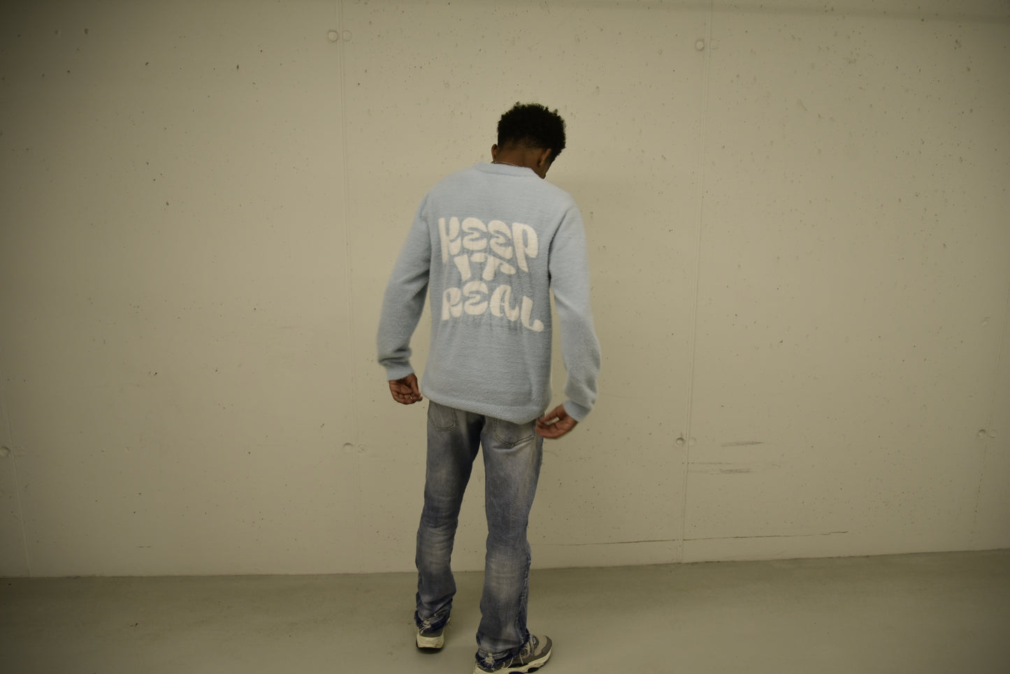 Blue Outchase Mohair sweater
