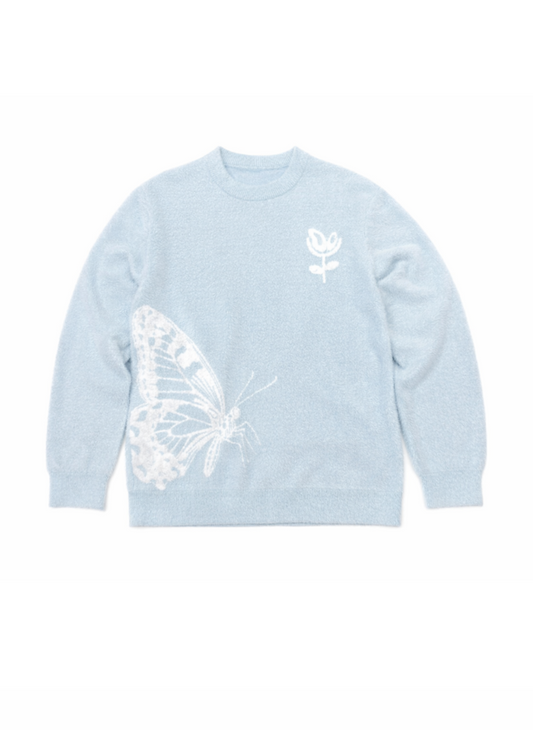 Blue Outchase Mohair sweater