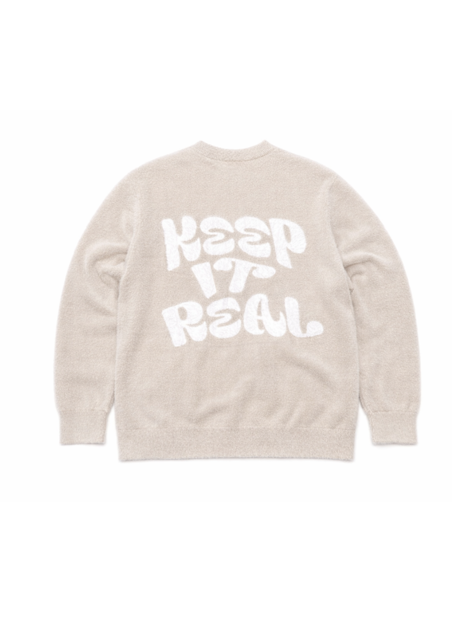 Grey Outchase mohair sweater