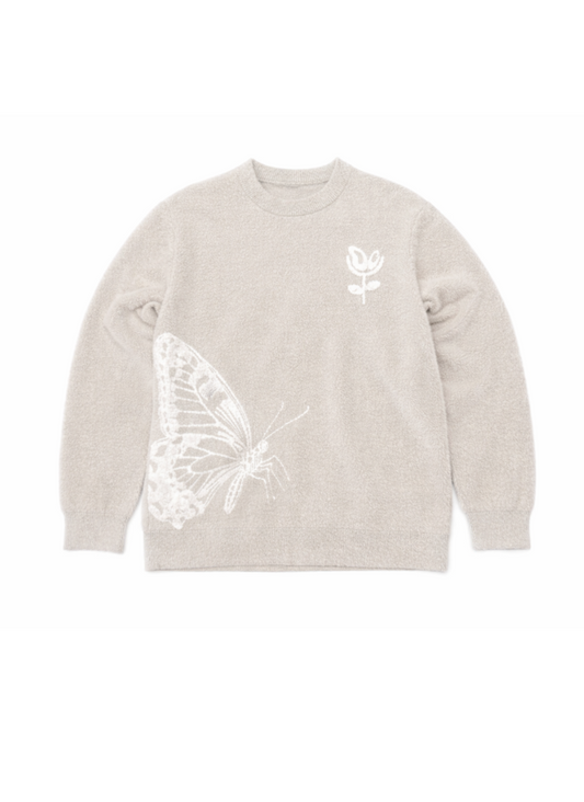 Grey Outchase mohair sweater