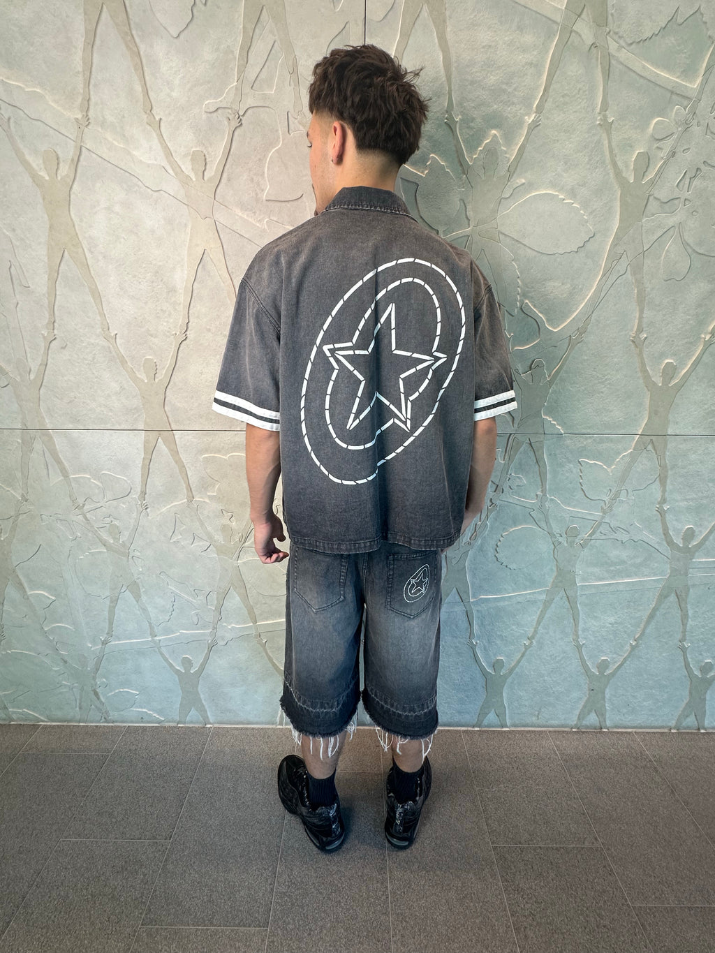 Grey Denim T-shirt