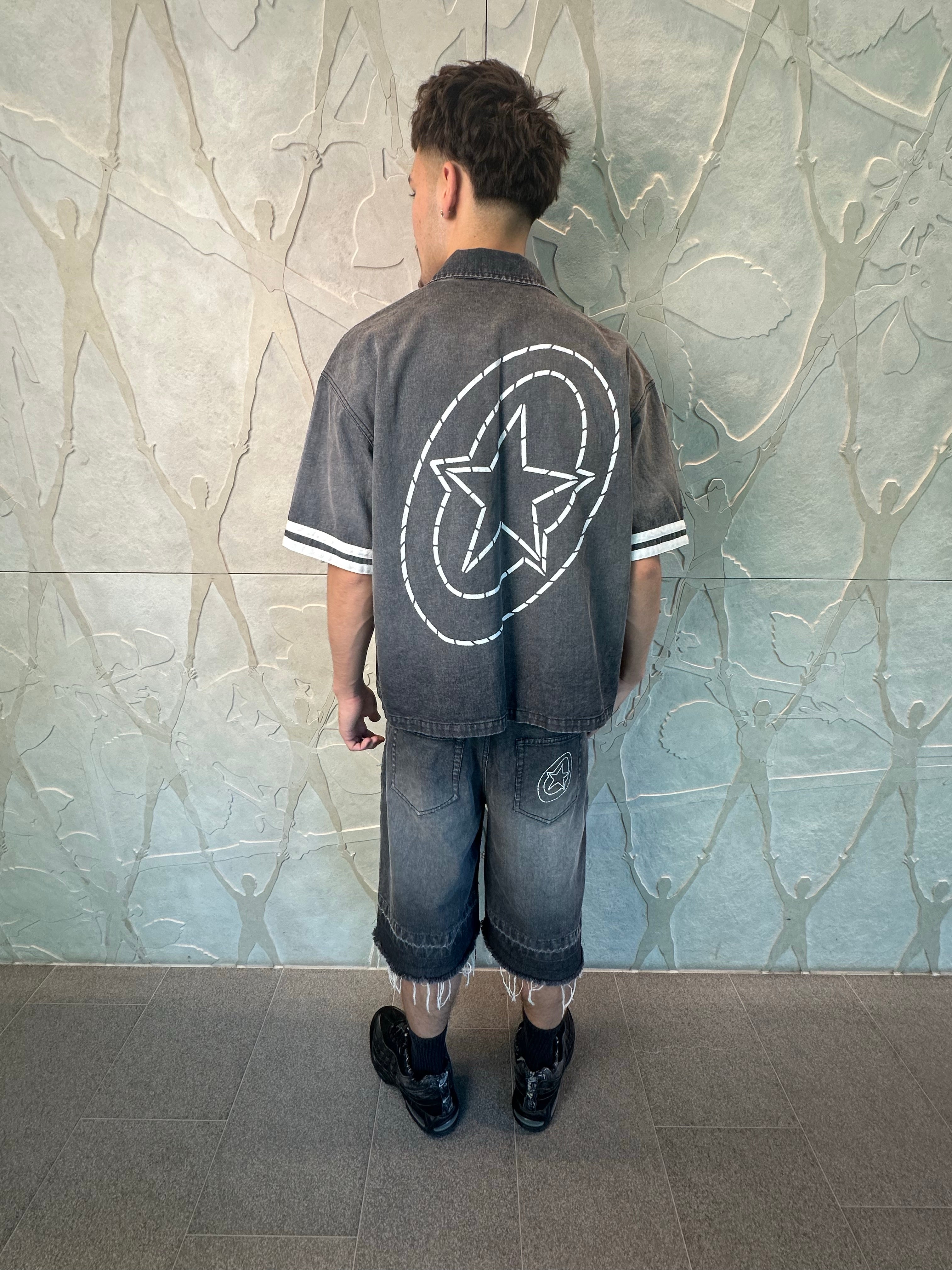 Grey Denim T-shirt