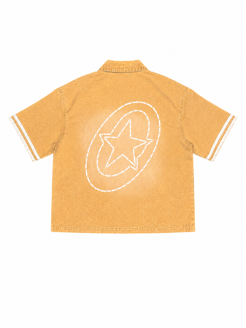 Beige Denim T-shirt